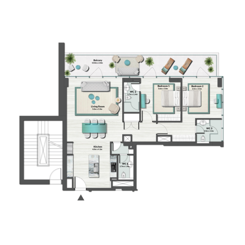 Apartments plan