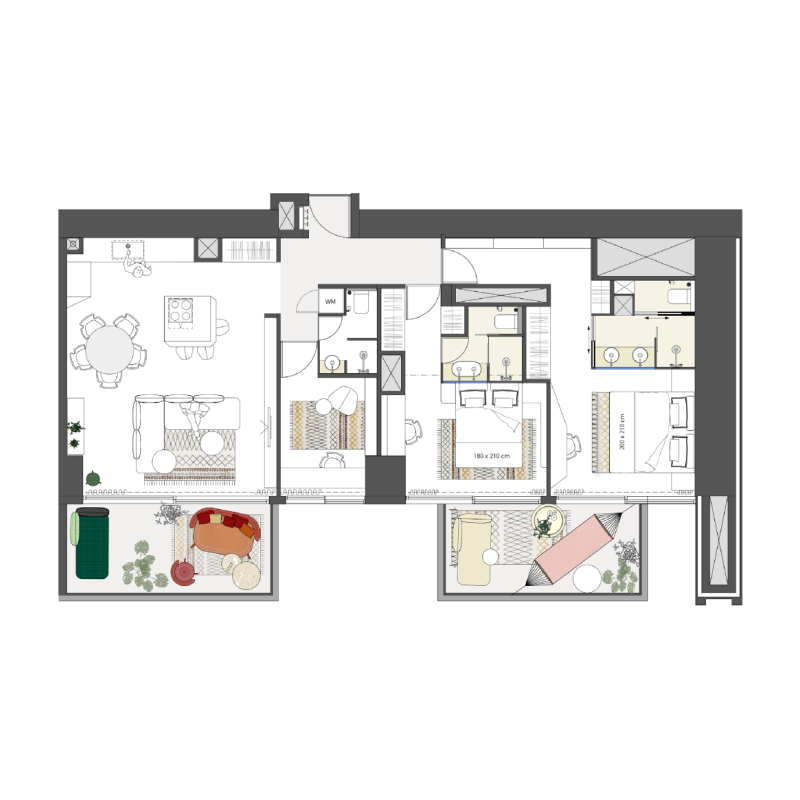 Apartments plan