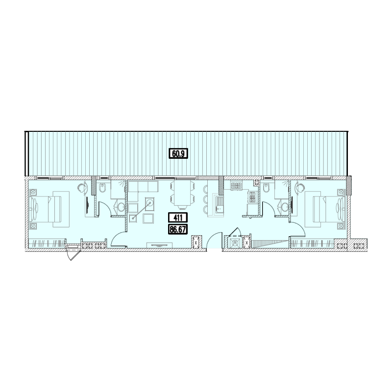 Apartments plan