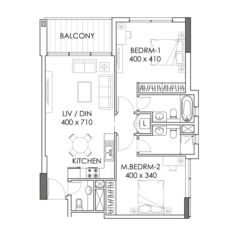 Apartments plan