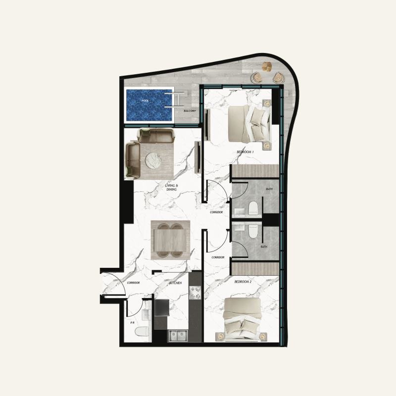 Apartments plan