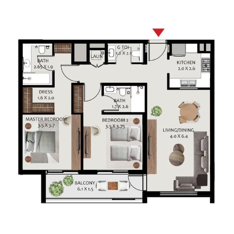 Apartments plan