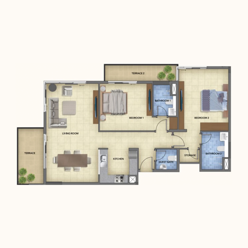 Apartments plan