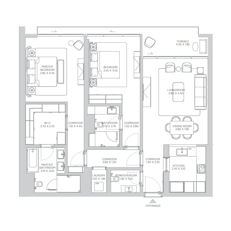 Apartments plan