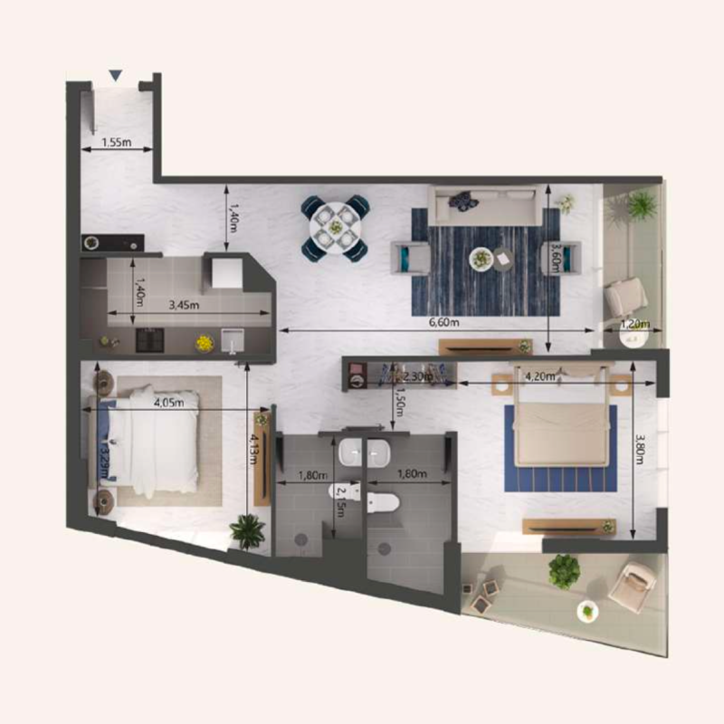 Apartments plan