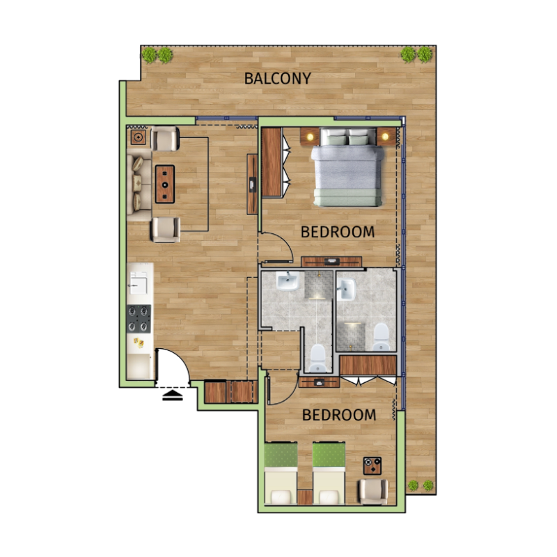 Apartments plan