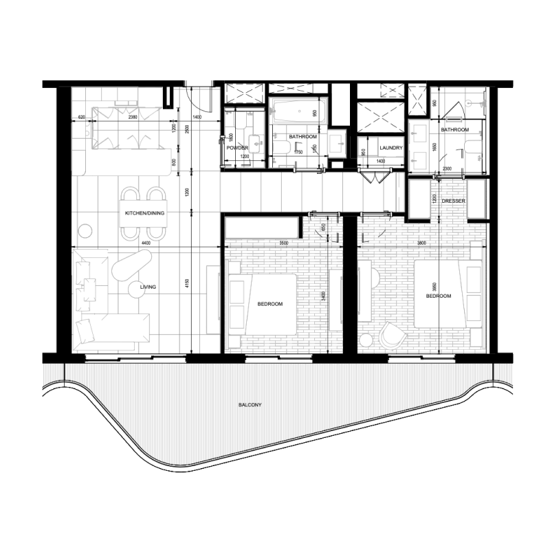 Apartments plan