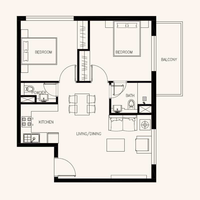 Apartments plan