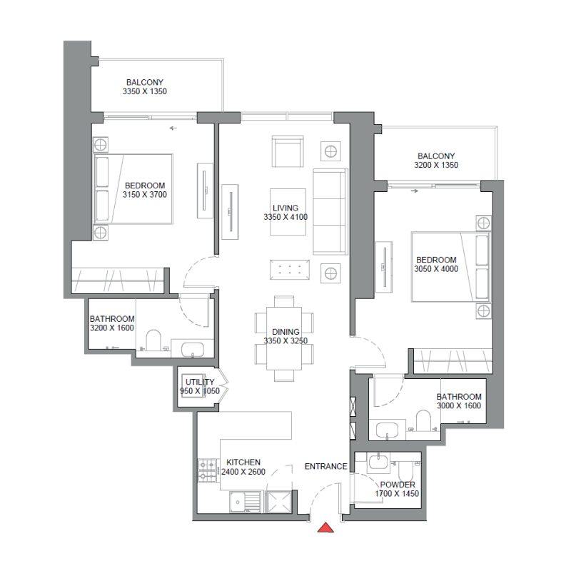 Apartments plan