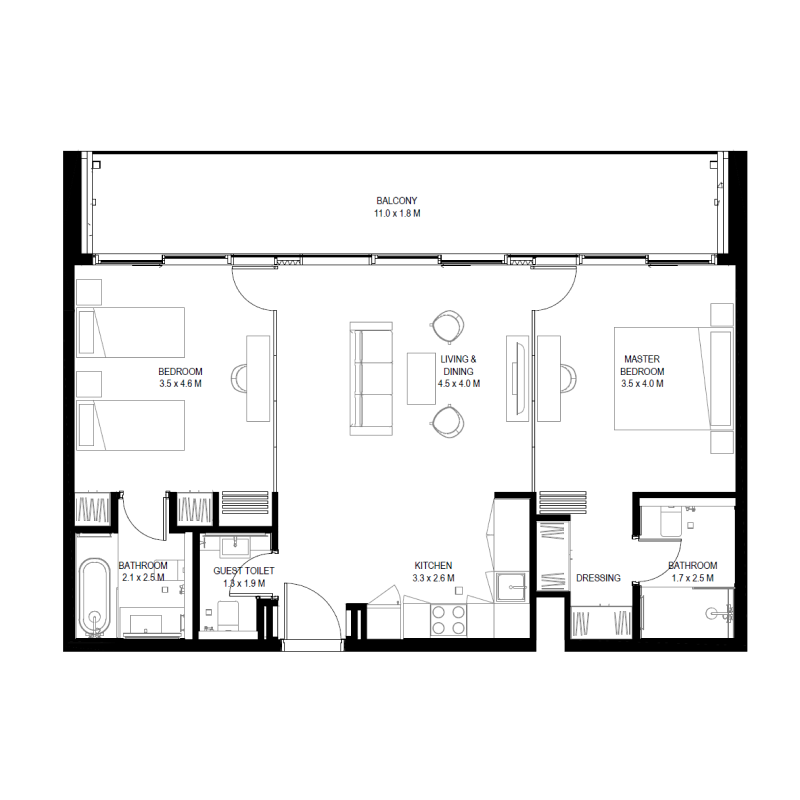 Apartments plan