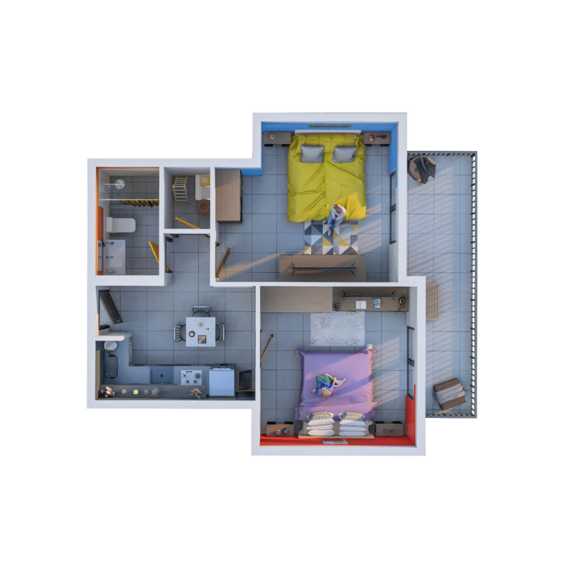 Apartments plan