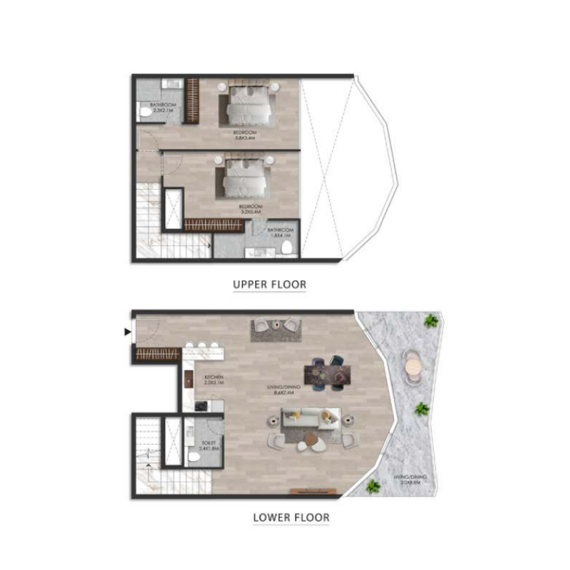 Duplex plan
