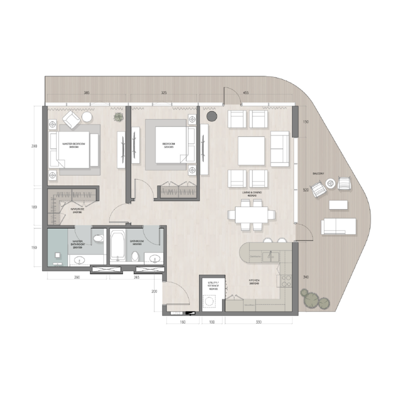 Apartments plan