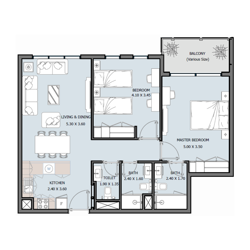 Apartments plan