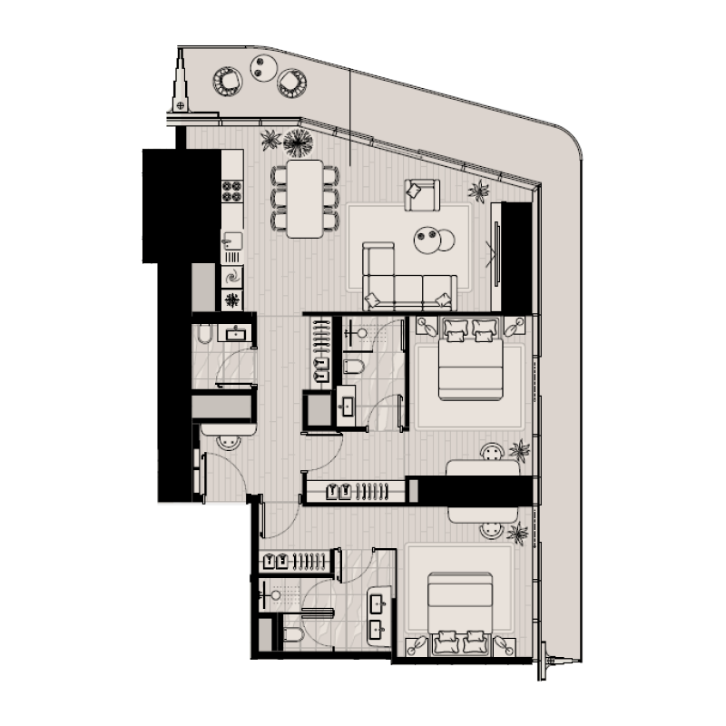 Apartments plan