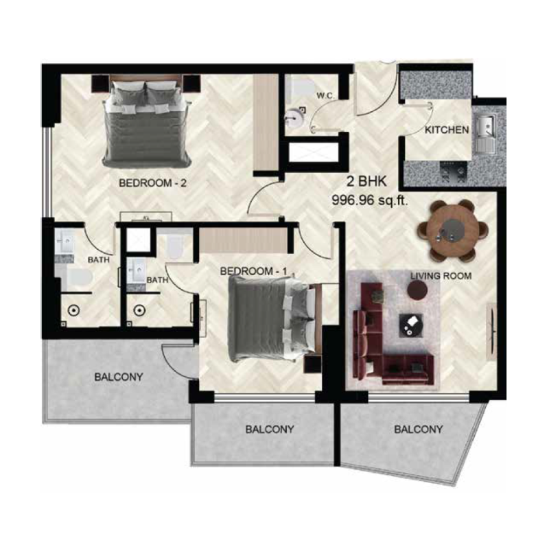 Apartments plan