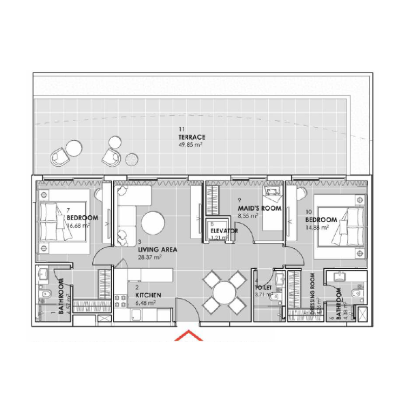 Apartments plan