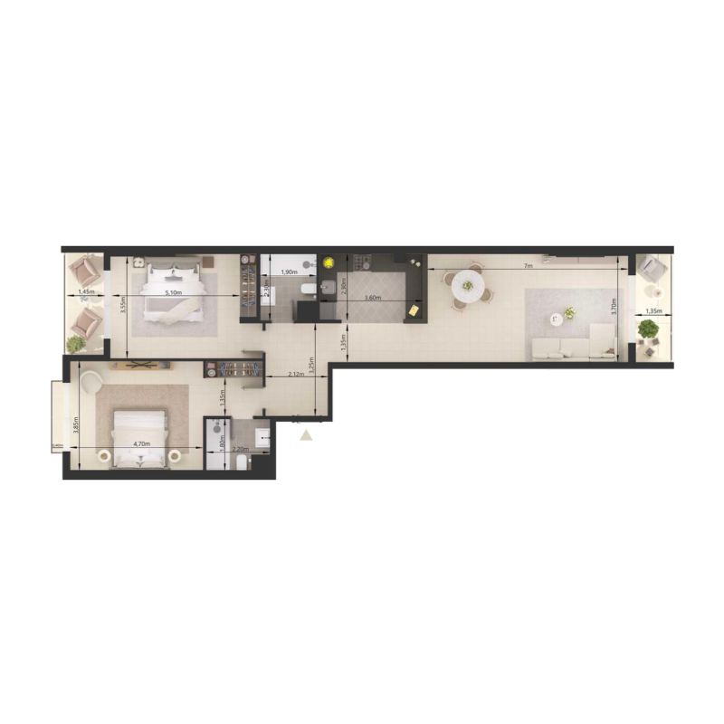Apartments plan