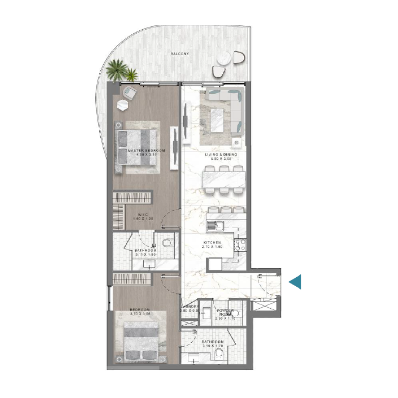 Apartments plan
