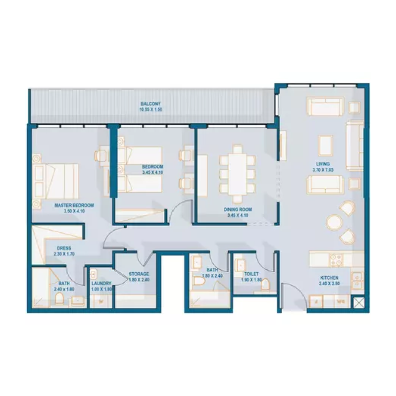 Apartments plan