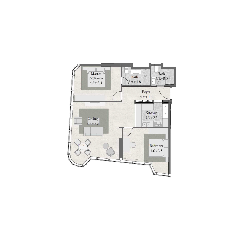 Apartments plan