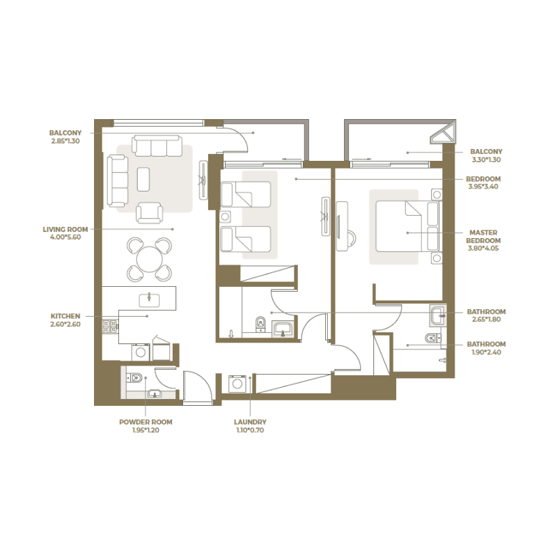 Apartments plan