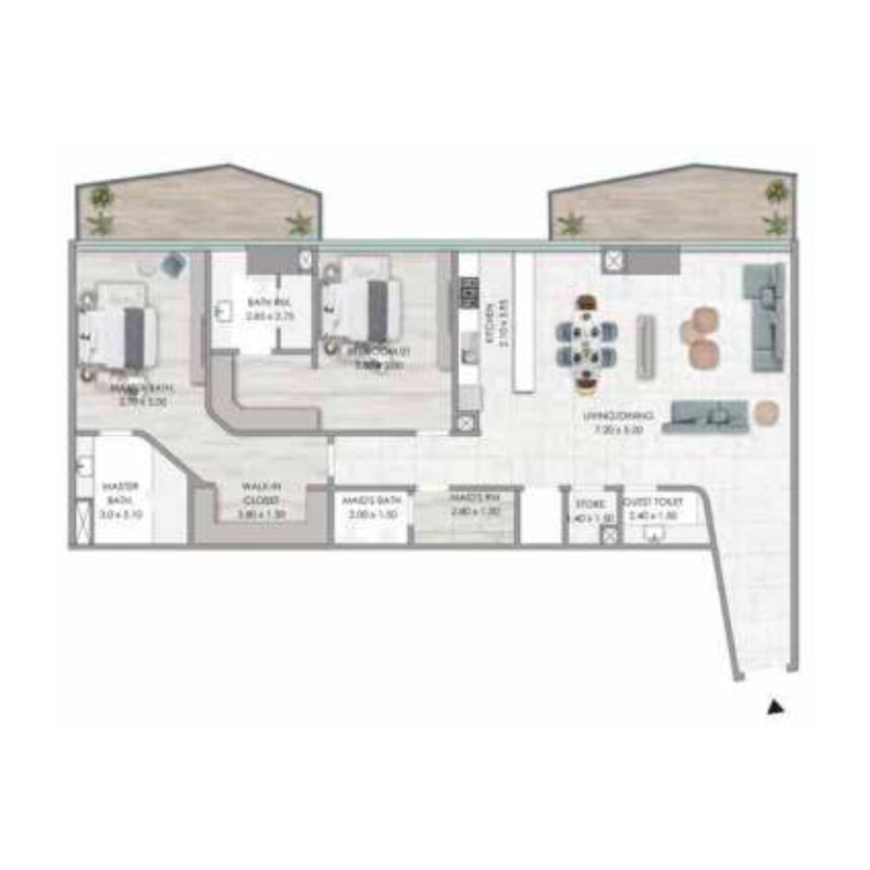 Apartments plan