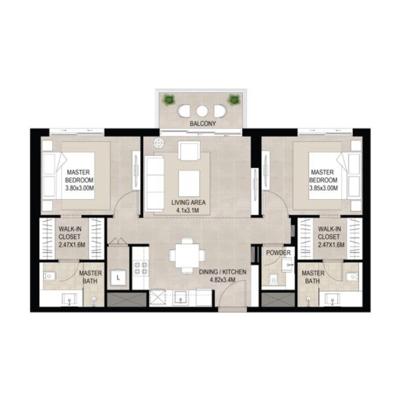 Apartments plan