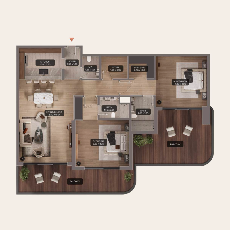 Apartments plan