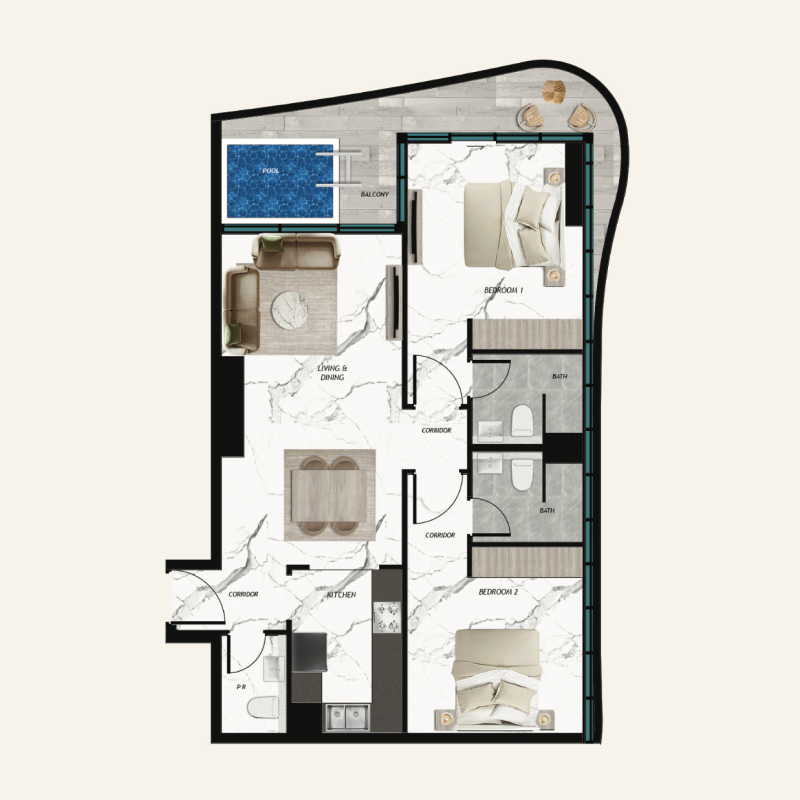 Apartments plan