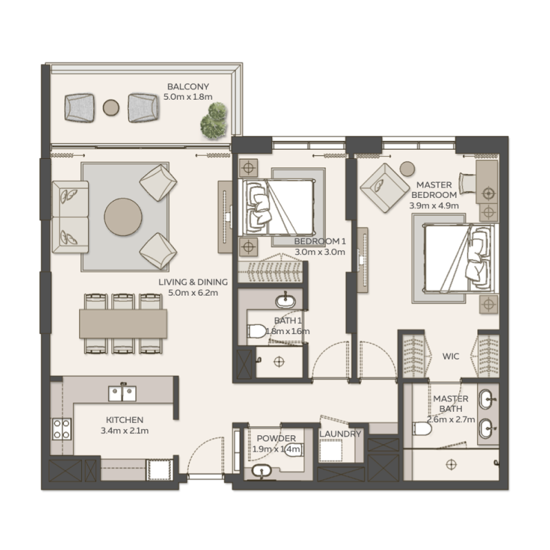 Apartments plan
