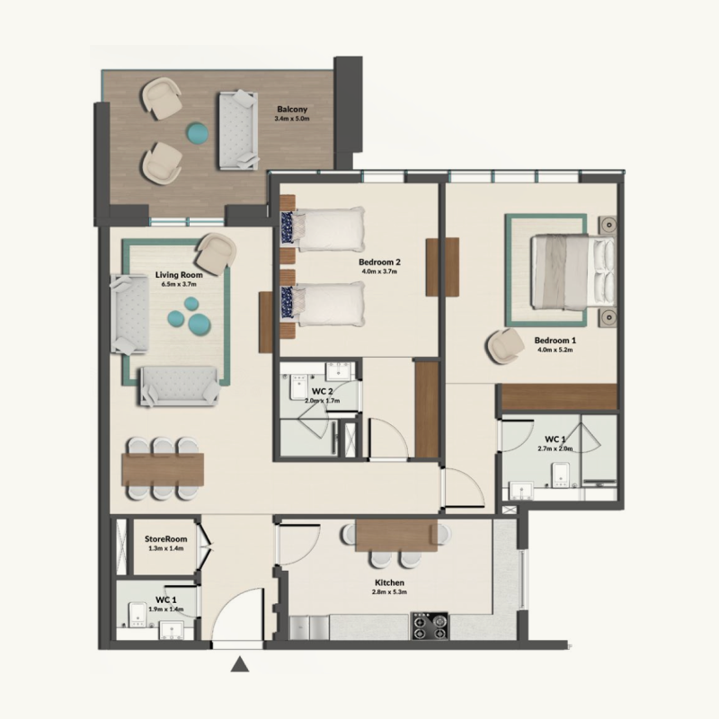 Apartments plan