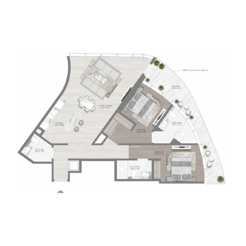 Apartments plan