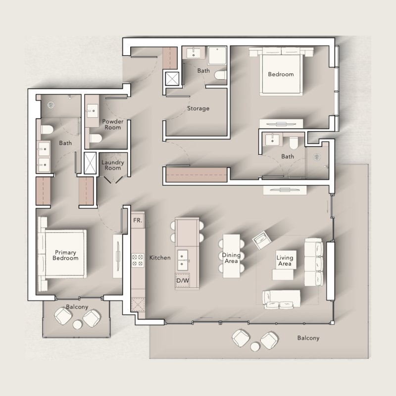 Apartments plan