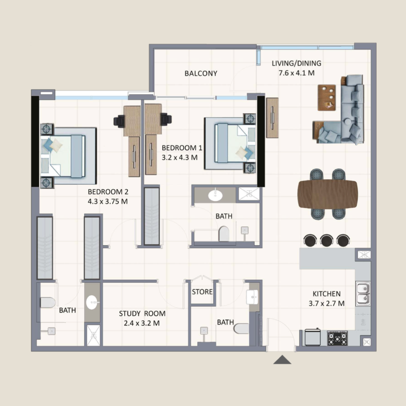Apartments plan