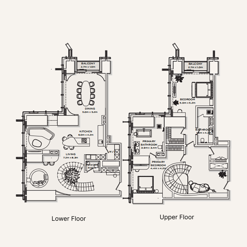 Penthouse plan