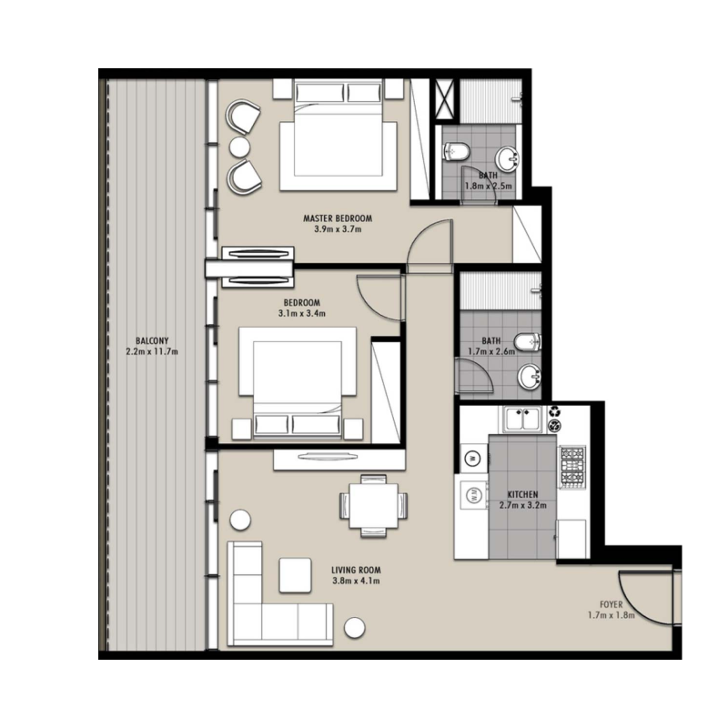 Apartments plan