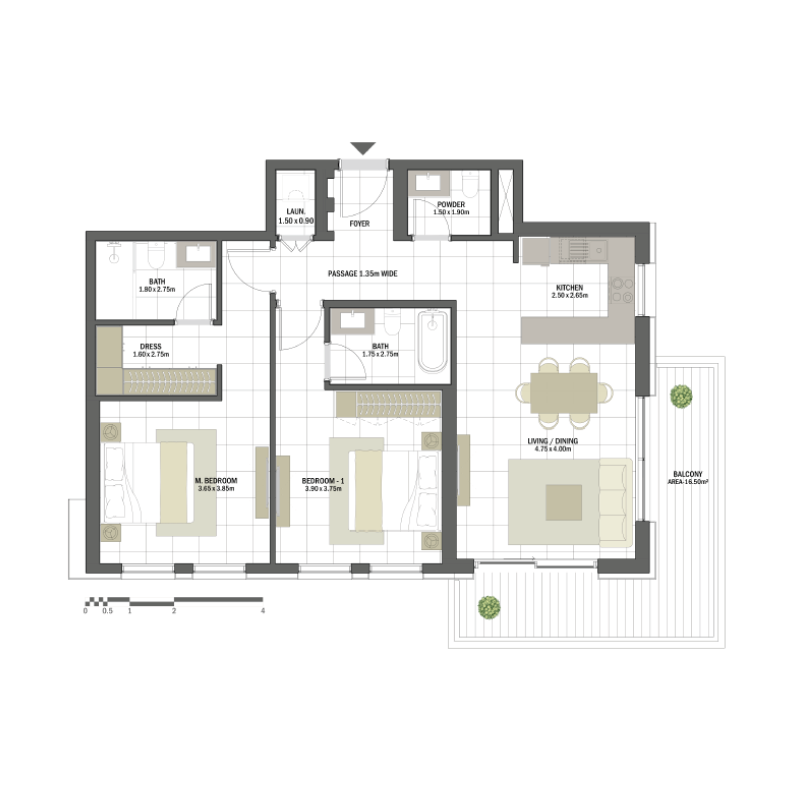 Apartments plan