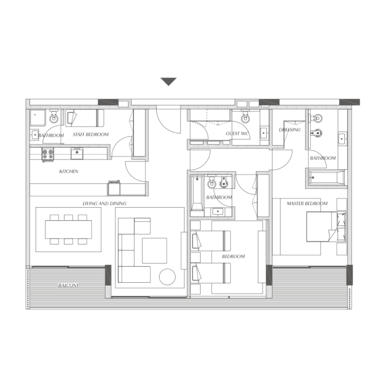 Apartments plan