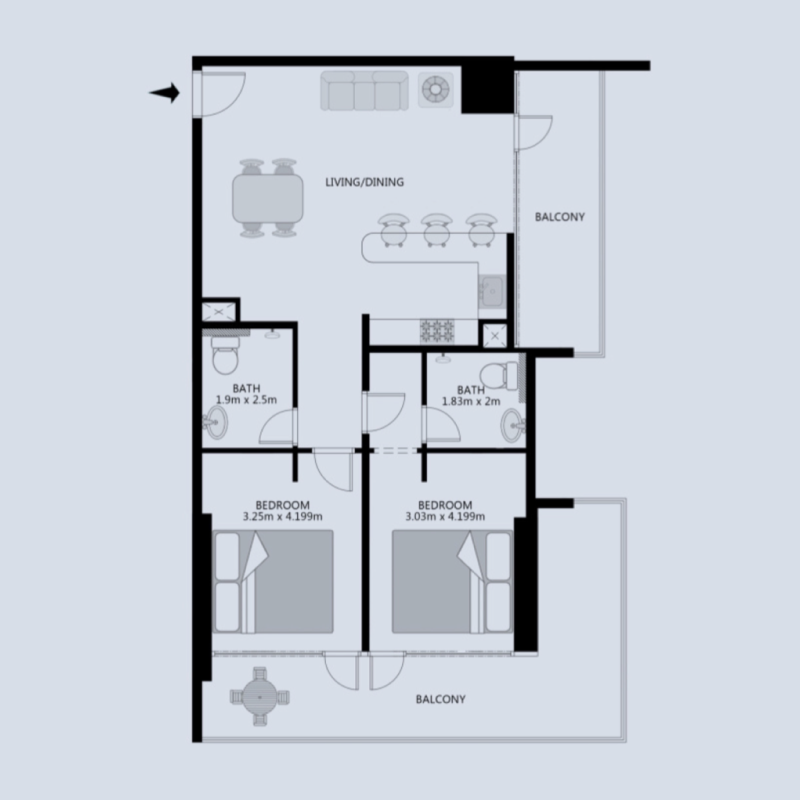 Apartments plan