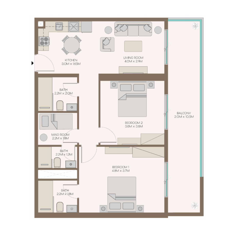 Apartments plan