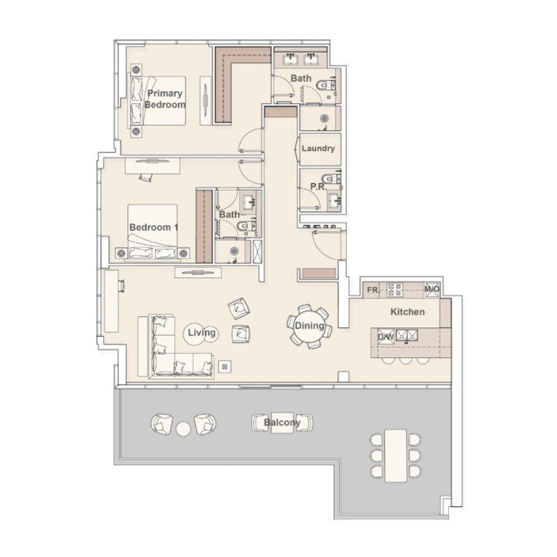 Apartments plan