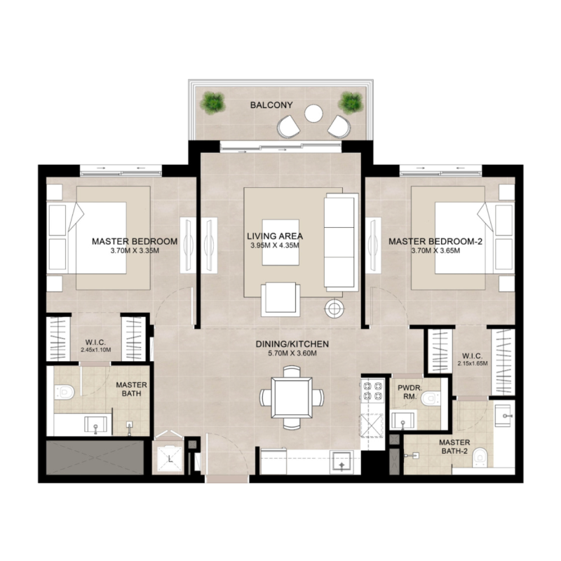 Apartments plan