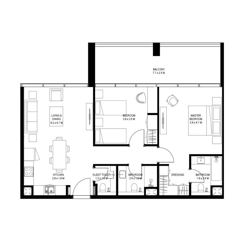 Apartments plan
