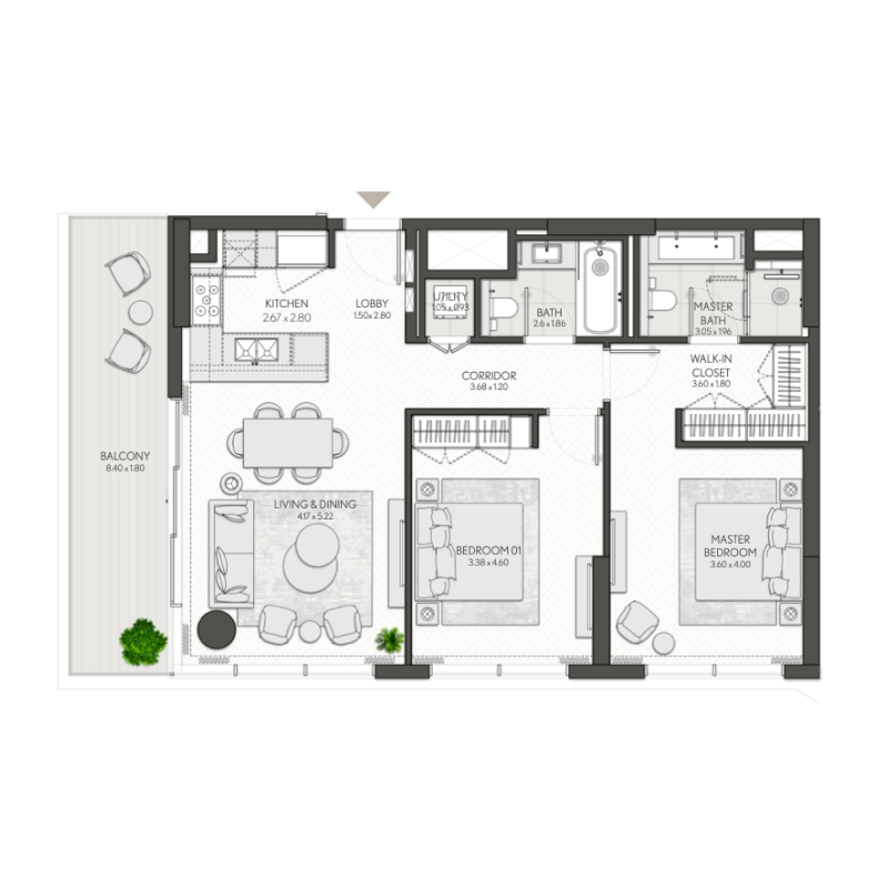 Apartments plan