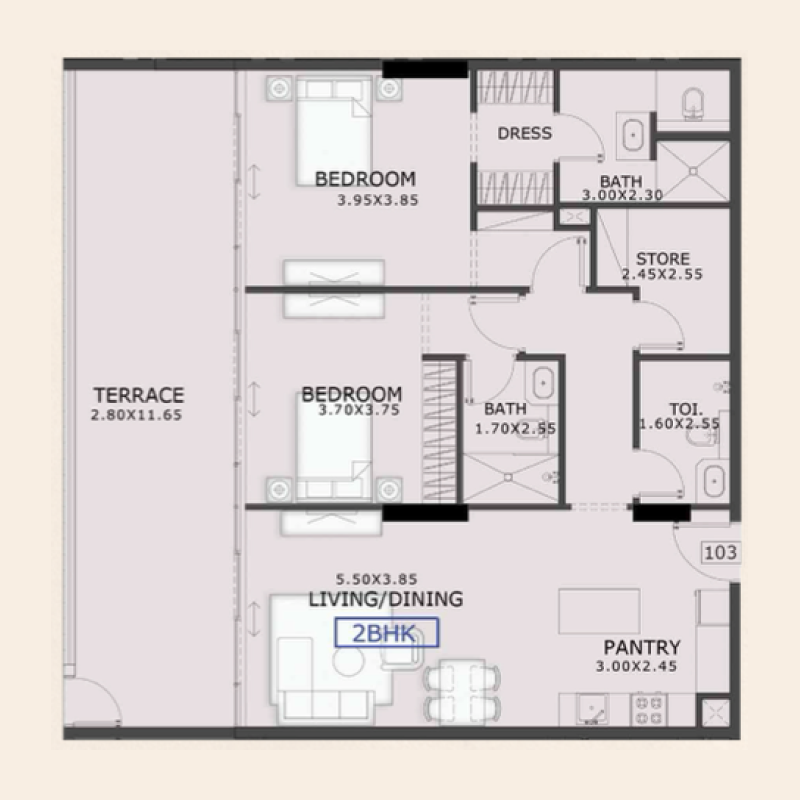 Apartments plan