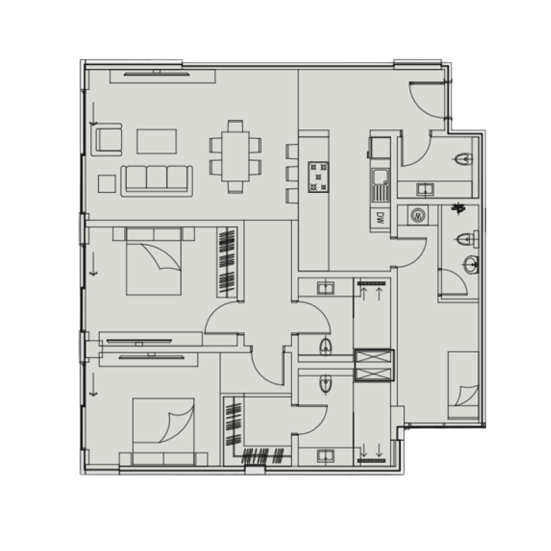 Apartments plan
