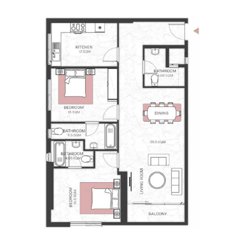 Apartments plan