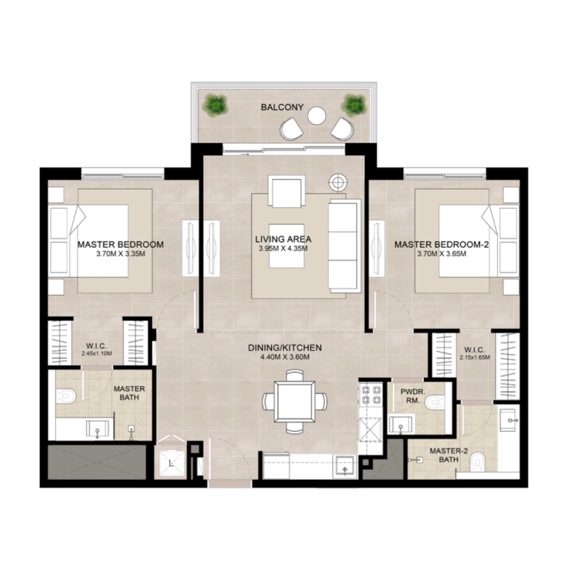 Apartments plan