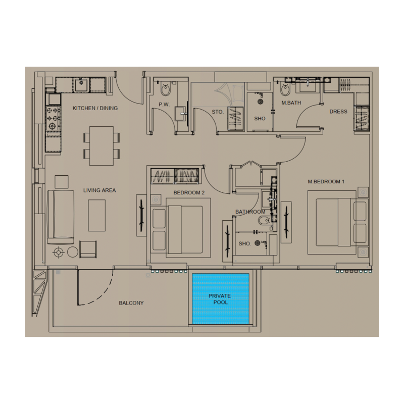 Apartments plan